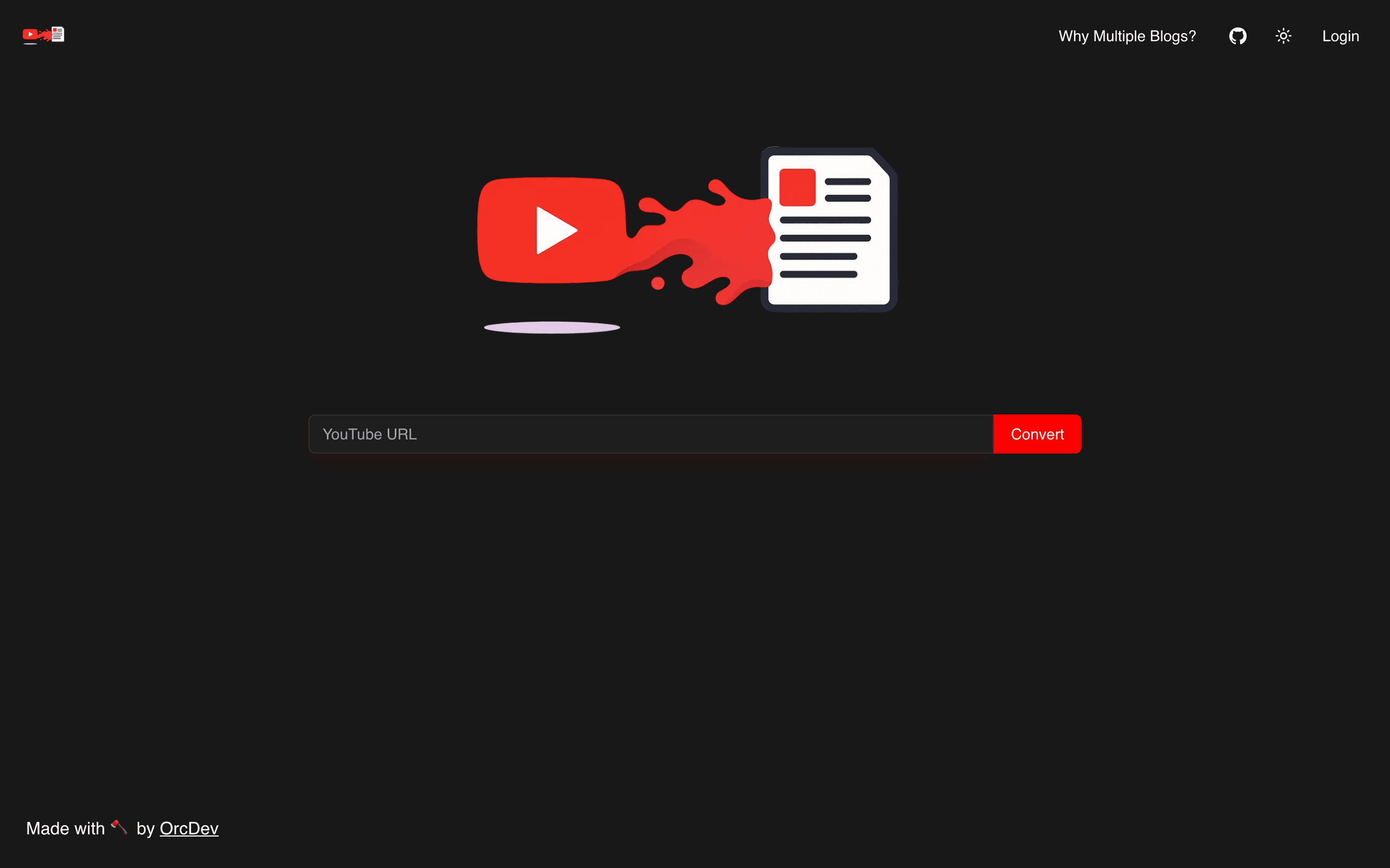 youtube2blog