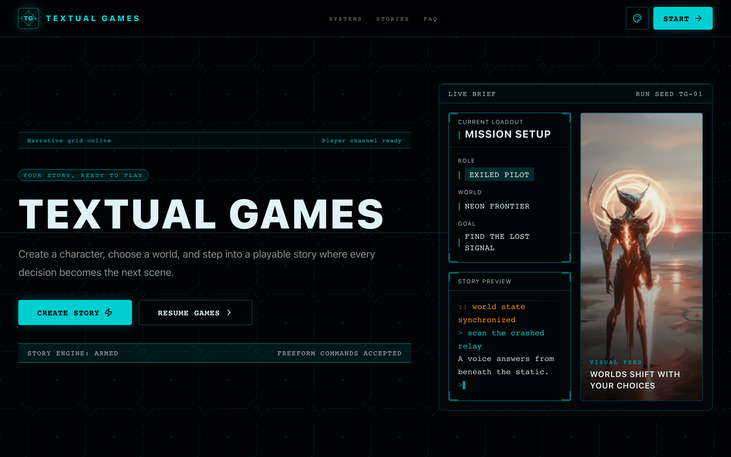 Textual Games